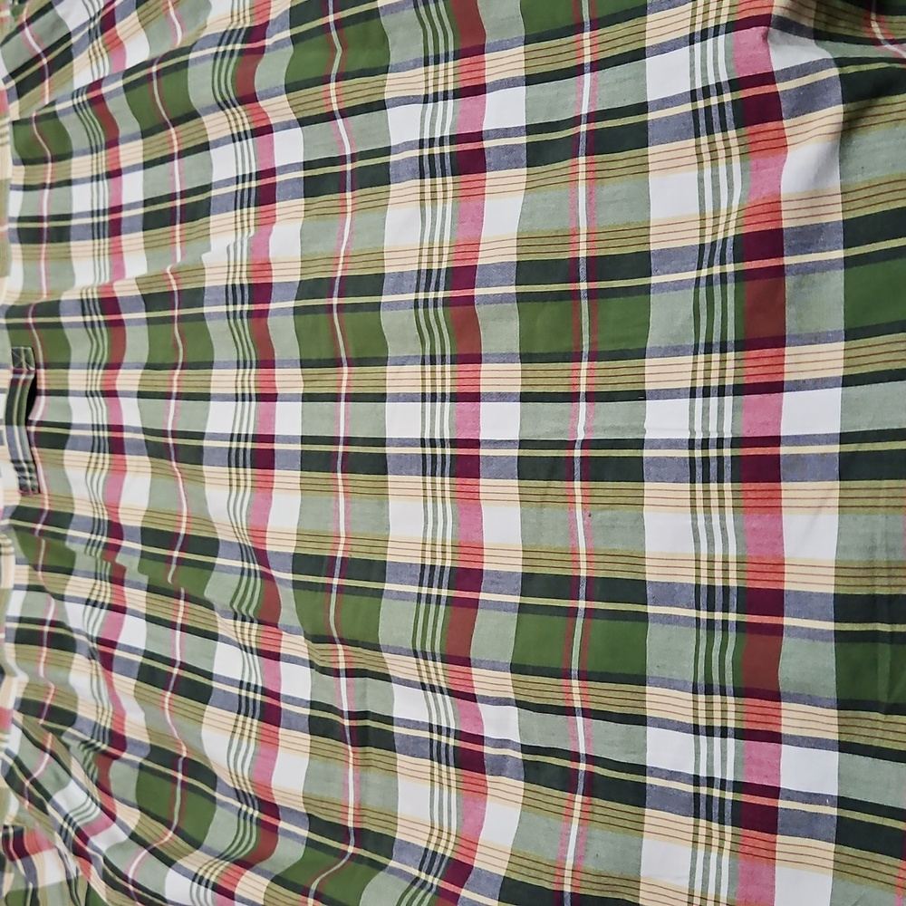 Orvis Sporting Traditions Short Sleeve Green Plaid Two Pocket Shirt Sze XL #1057 - Picture 15 of 16